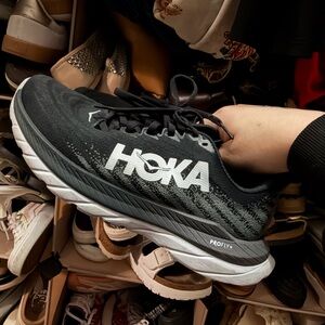 Hoka Black and White Running Shoes - HOKA PROFLY+ Cushioning